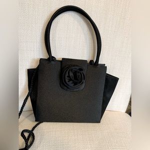 Stephanie Crossbody Purse with Rose